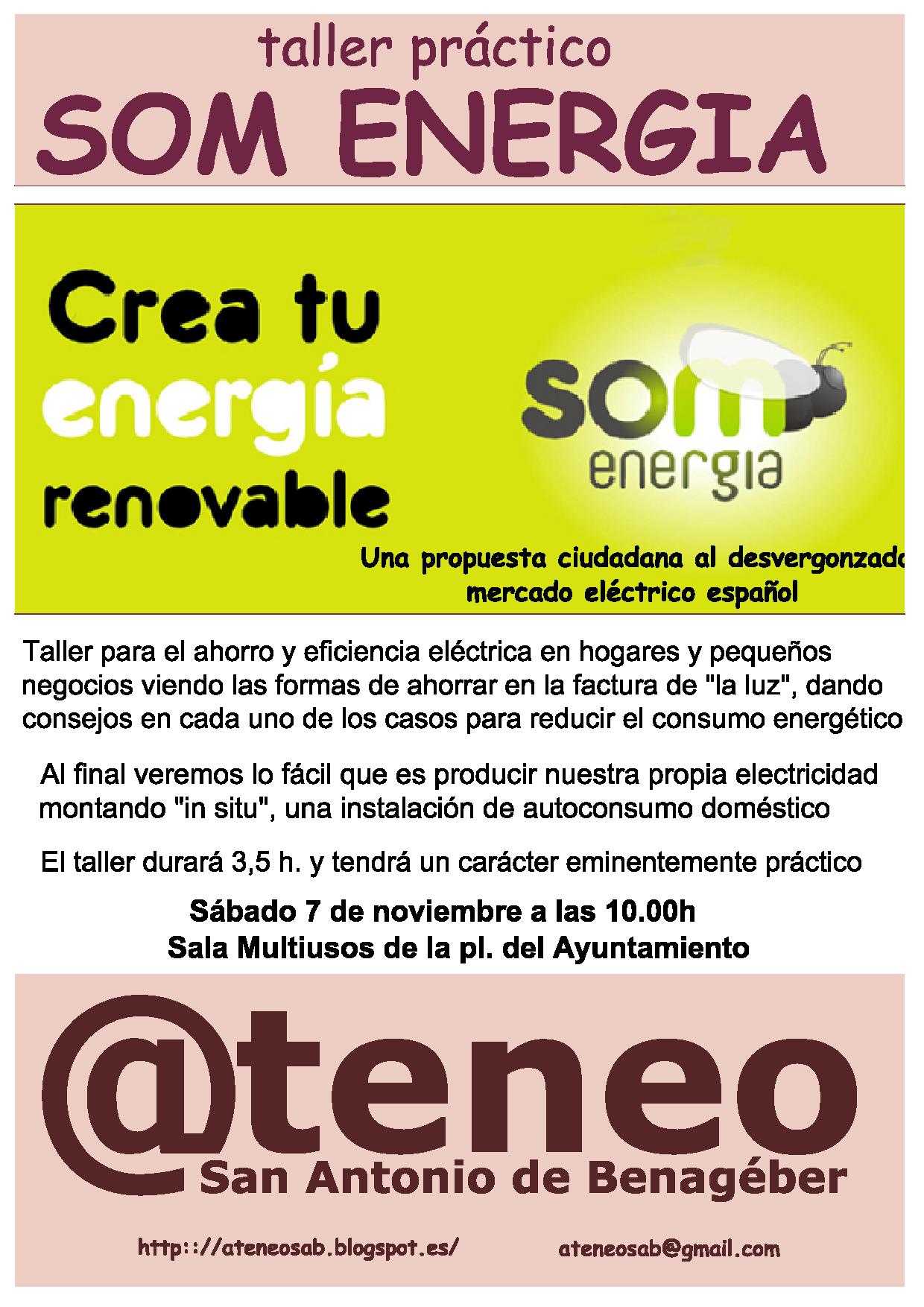 taller som energia A4